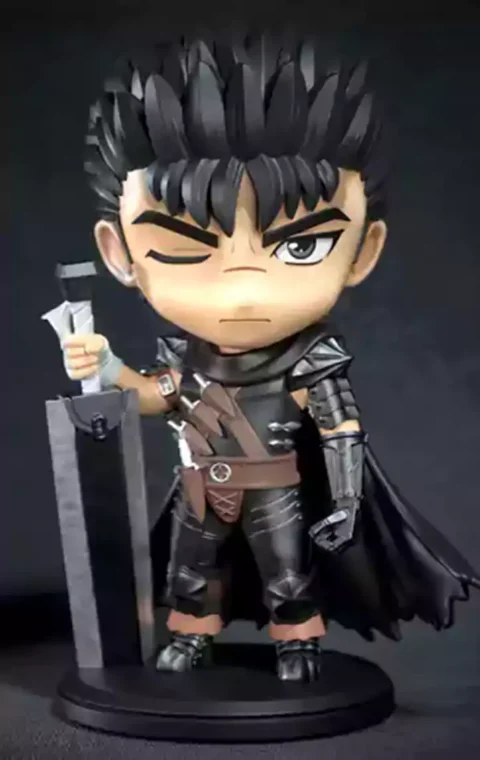 Guts Berserk Chibi STL 3D Print Model