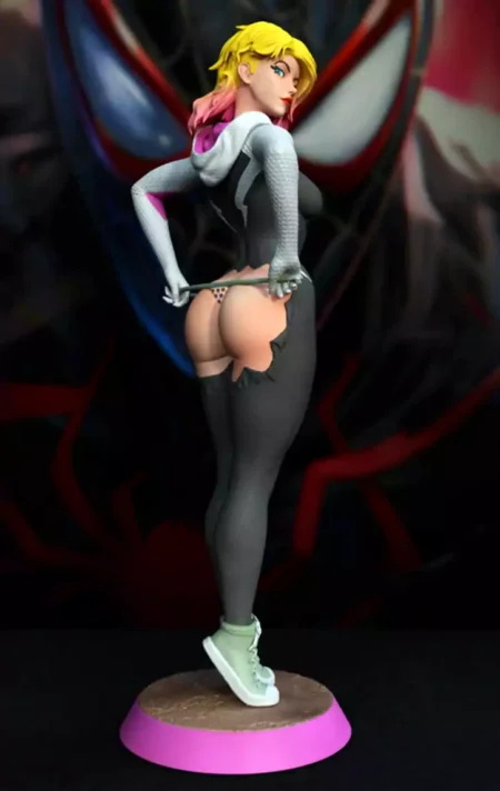 Gwen Stacy Butt STL 3D Print Model