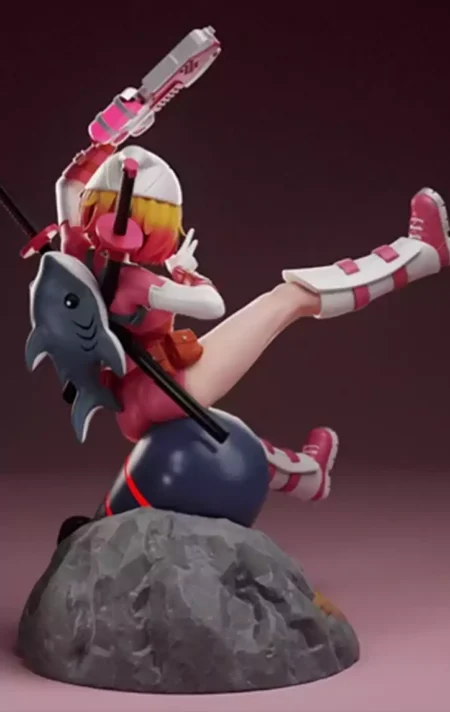 GwenPool STL 3D Print Model
