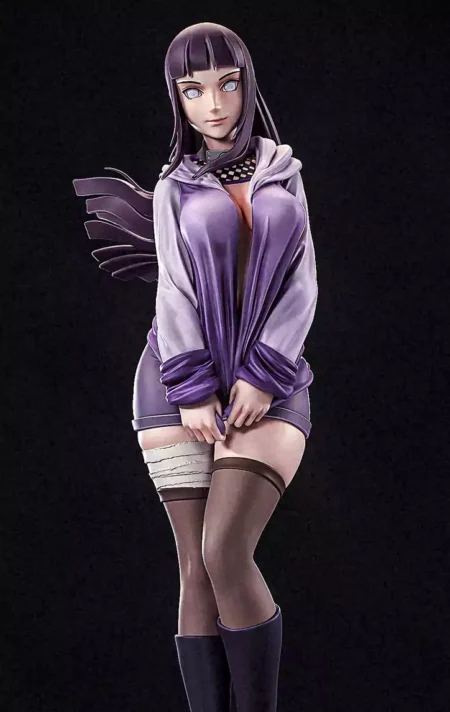 Hinata Hyuga STL 3D Print Model