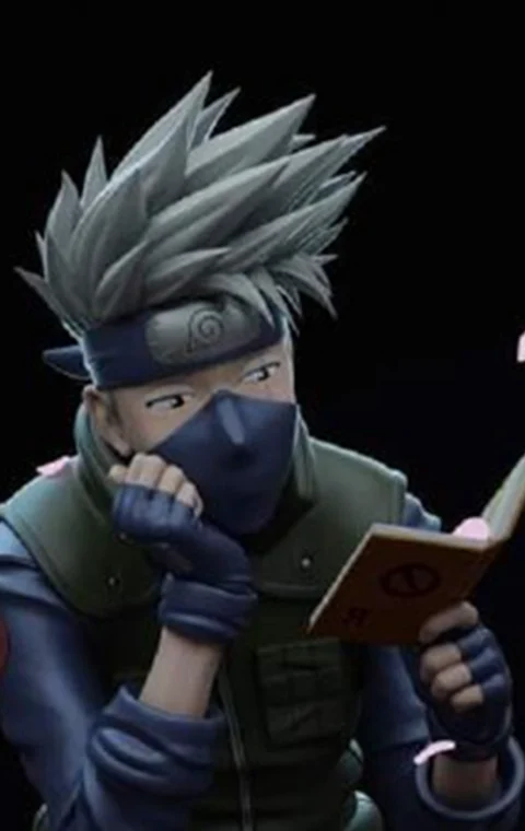Hatake Kakashi from Naruto STL 3D Print Model