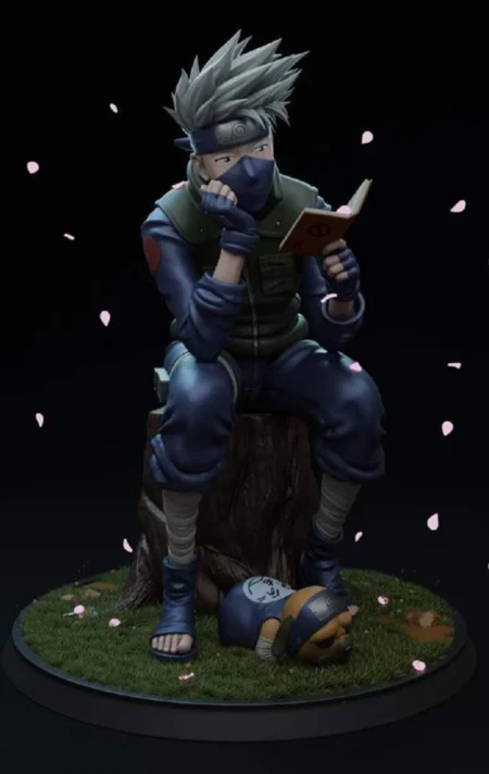 Hatake Kakashi from Naruto STL 3D Print Model
