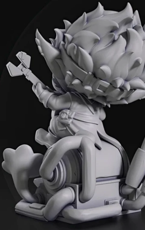 Heimerdinger League of Legends STL 3D Print Model
