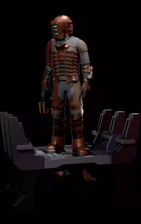 Isaac Clarke STL 3D Print Model