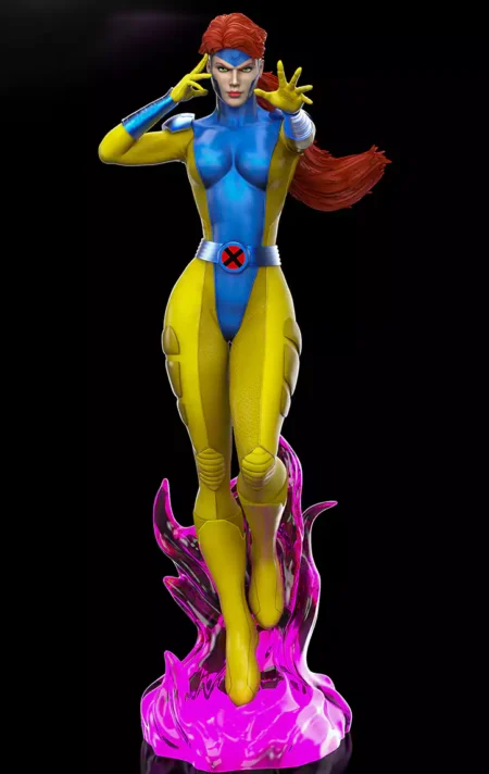 Jean Grey STL 3D Print Model