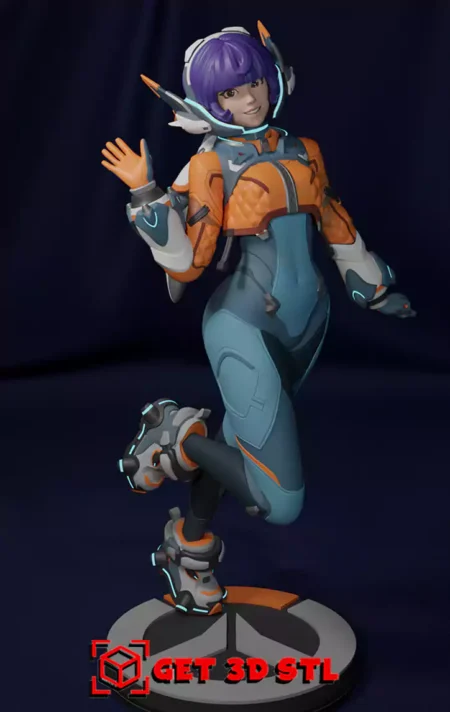 Juno from Overwatch STL 3D Print Model