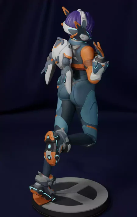 Juno from Overwatch STL 3D Print Model