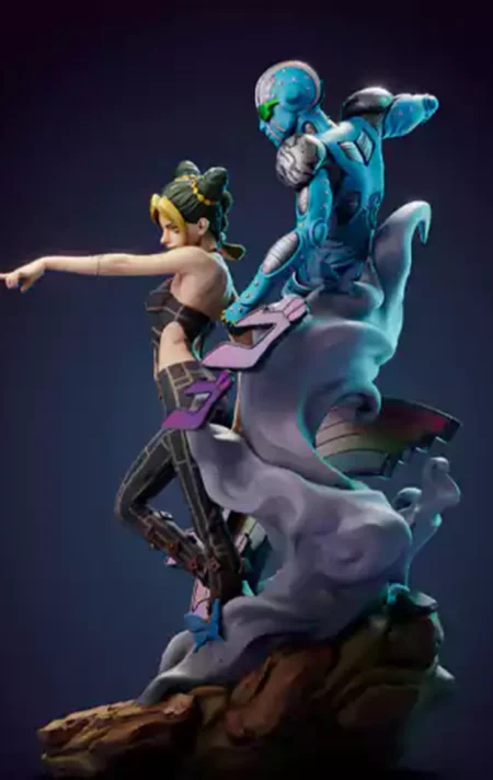 Kujo Jolyne JoJo STL 3D Print Model