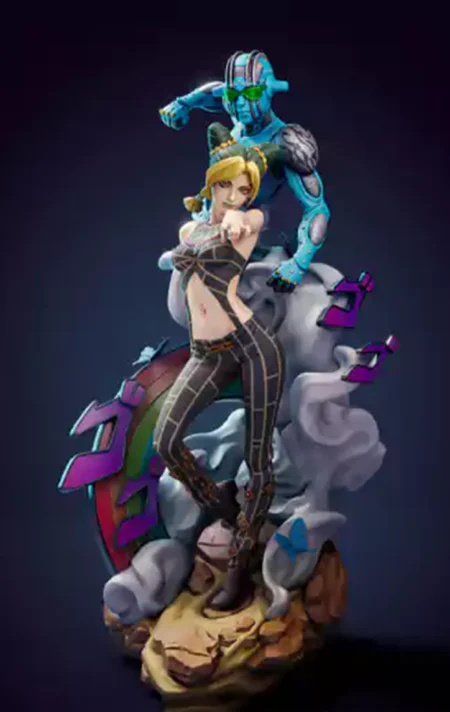 Kujo Jolyne JoJo STL 3D Print Model