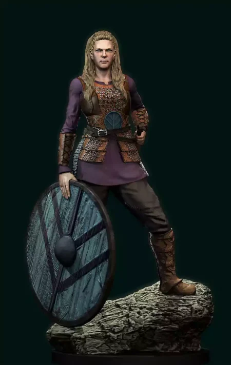 Lagertha Standing STL 3D Print Model