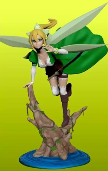 Leafa STL 3D Print Model