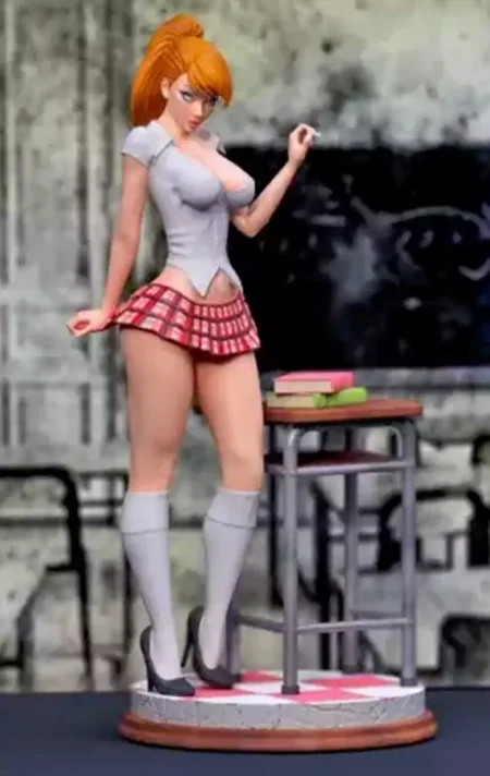 MJ School Outfit STL 3D Print Model
