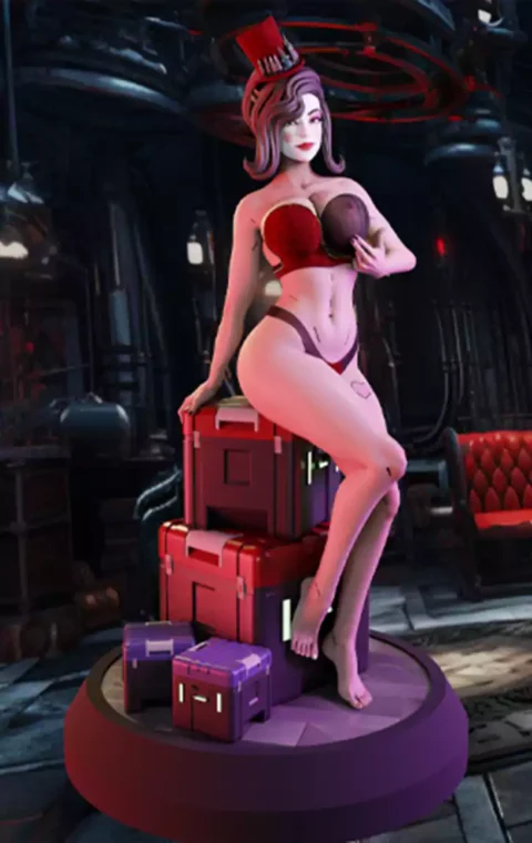Mad Moxxi STL 3D Print Model