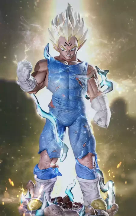 Majin Vegeta Dragon Ball STL 3D Print Model
