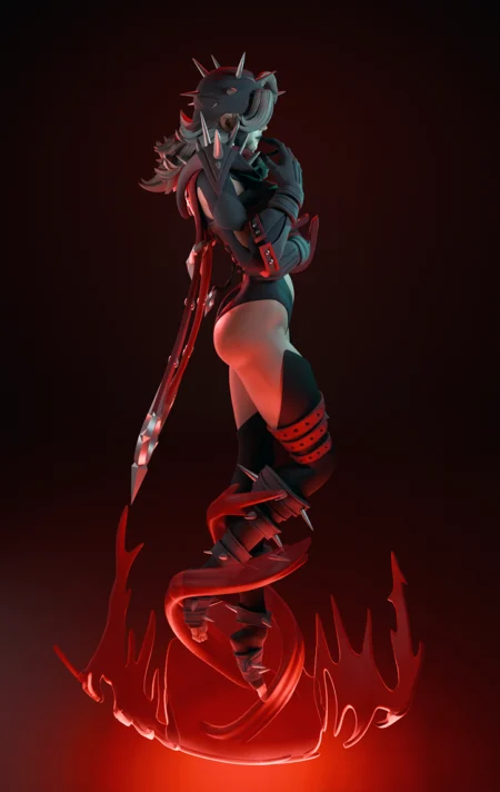 Malice Susan Storm Marvel STL 3D Print Model