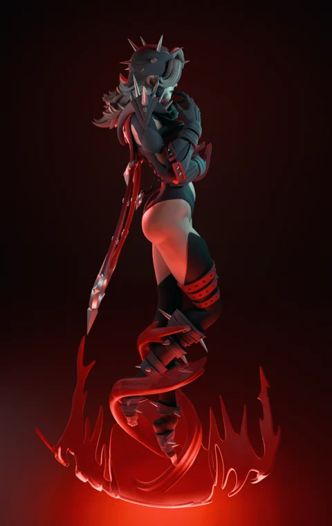 Malice Susan Storm Marvel STL 3D Print Model