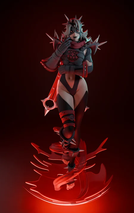 Malice Susan Storm Marvel STL 3D Print Model
