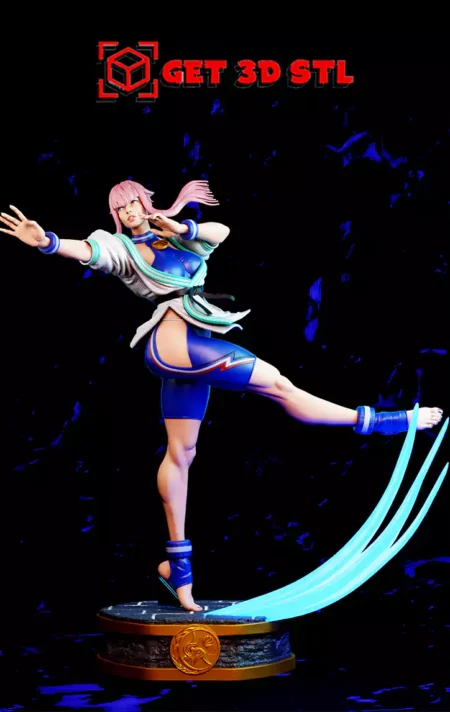 Manon Posing STL 3D Print Model