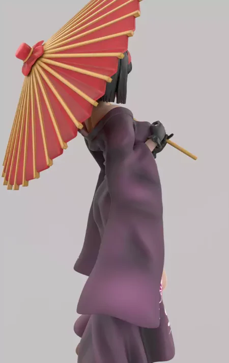 Mio Tsukimichi Moonlit Fantasy STL 3D Print Model