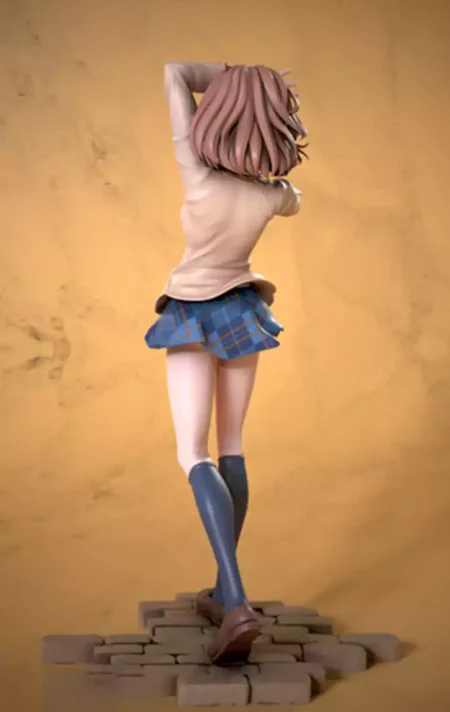 Misaka Mikoto STL 3D Print Model