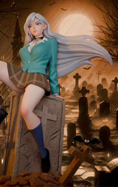 Moka Akashiya STL 3D Print Model