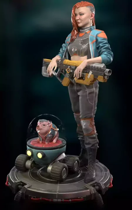 Neonika Natalie STL 3D Print Model
