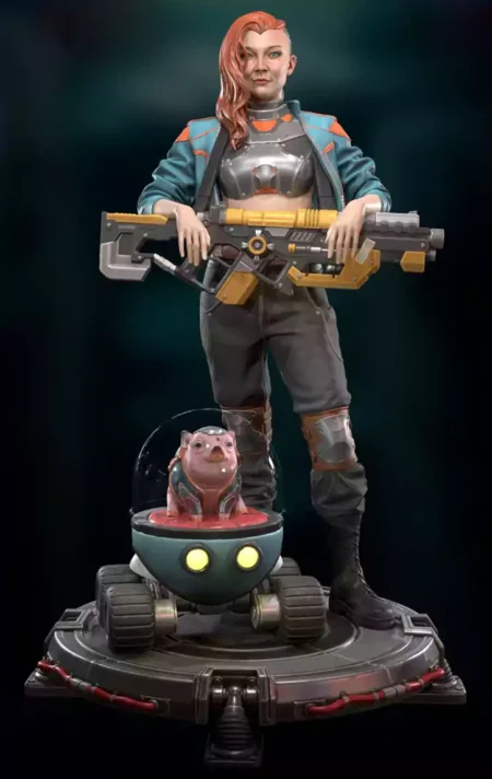 Neonika Natalie STL 3D Print Model