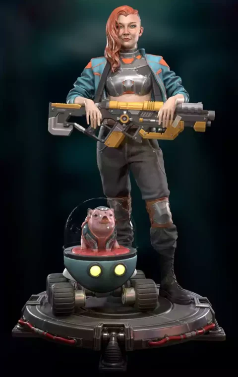 Neonika Natalie STL 3D Print Model