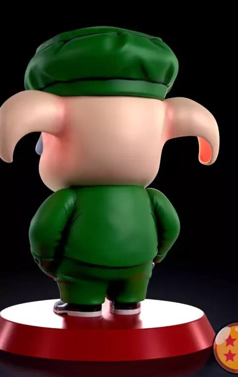 Oolong Green Suit STL 3D Print Model