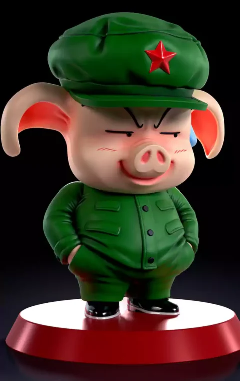 Oolong Green Suit STL 3D Print Model