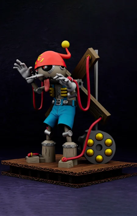 Puppetmon Digimon STL 3D Print Model