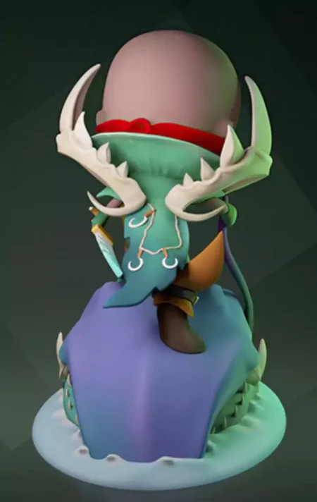 Pyke Chibi STL 3D Print Model