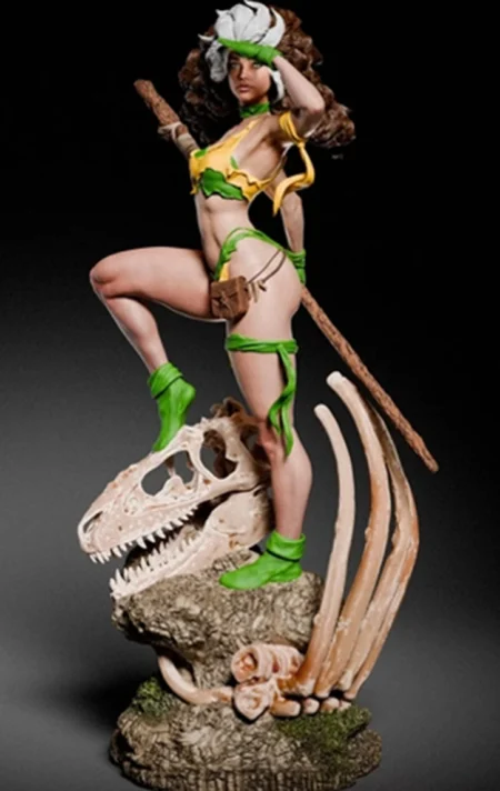 Rogue The Savage Land X-Men STL 3D Print Model