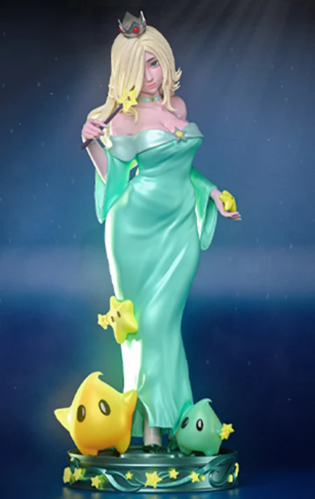 Rosalina Green Dress STL 3D Print Model