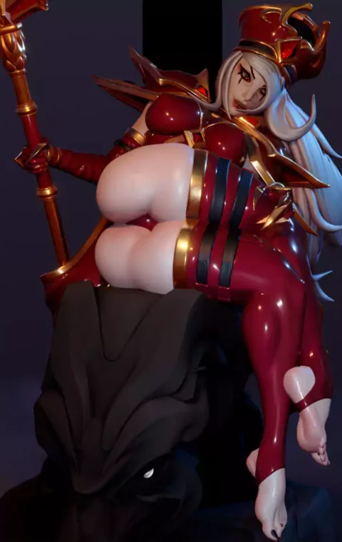 Sally Whitemane Pin-Up STL 3D Print Model