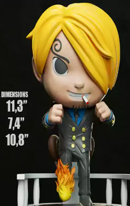 Sanji Chibi STL 3D Print Model