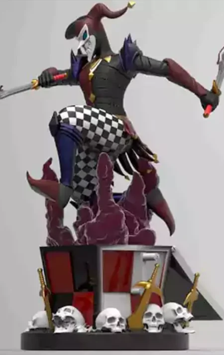 Shaco League of Legends STL 3D Print Model