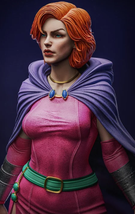 Sheila Dungeons and Dragons STL 3D Print Model