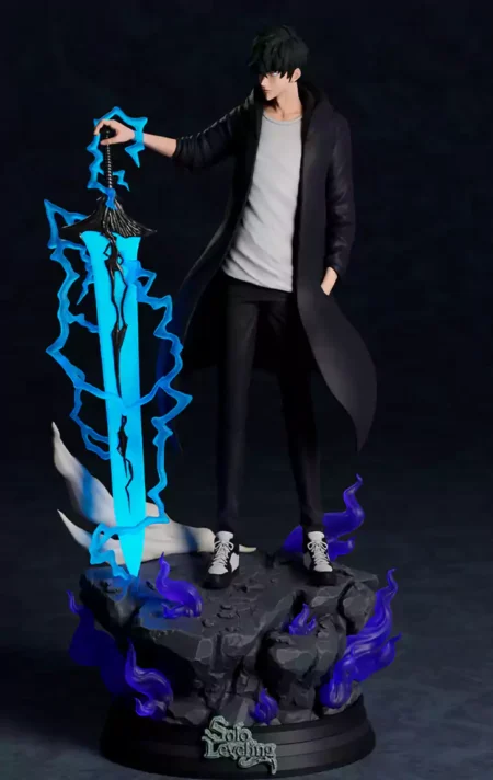 Sung Jin-Woo Solo Leveling STL 3D Print Model