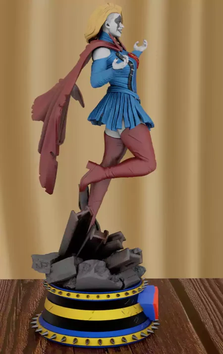 Supergirl Joker STL 3D Print Model
