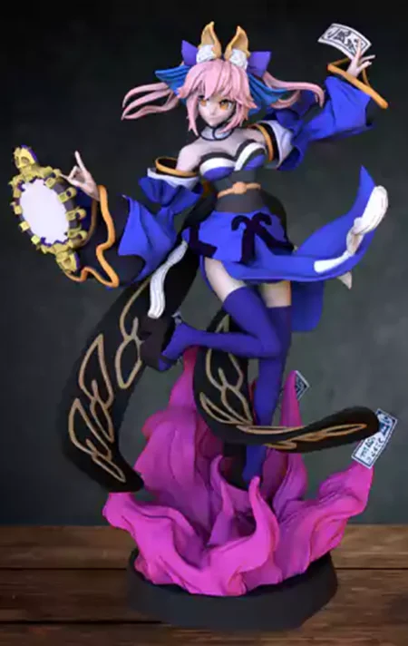 Tamamo no Mae STL 3D Print Model