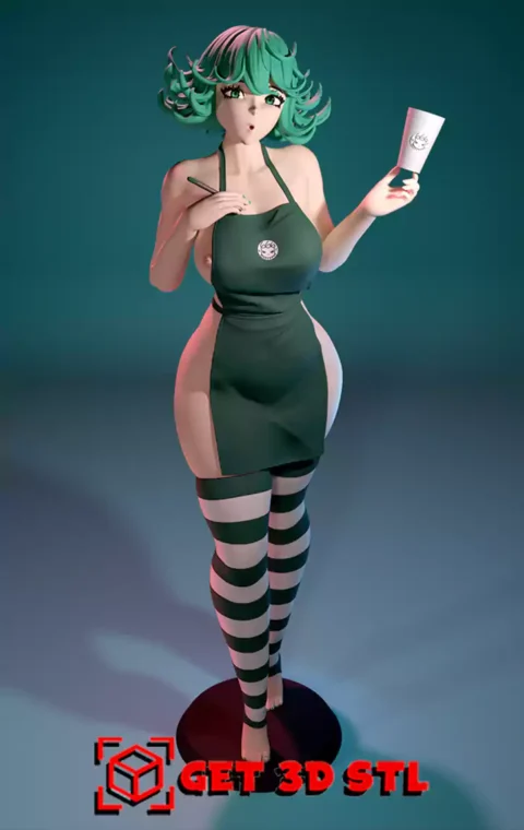 Tatsumaki Starbuck STL 3D Print Model