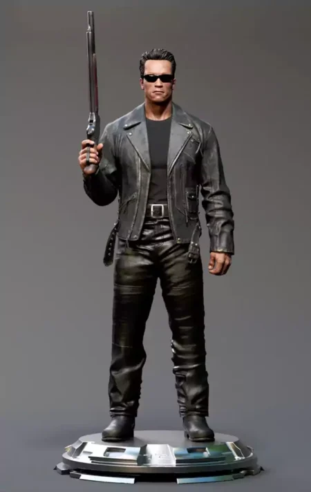 Terminator Arnold Shotgun STL 3D Print Model