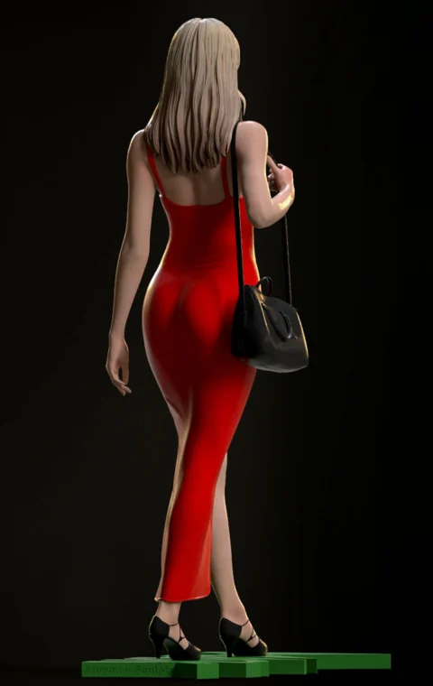 Tina Carlyle STL 3D Print Model