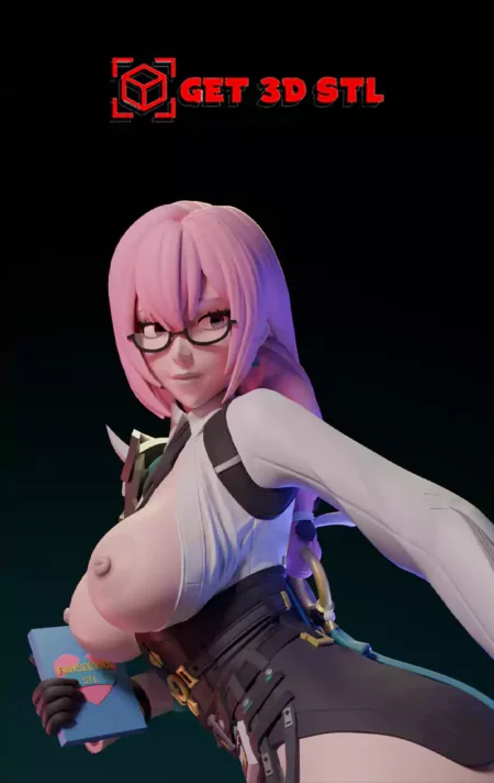 Tsukishiro Yanagi Zenless STL 3D Print Model