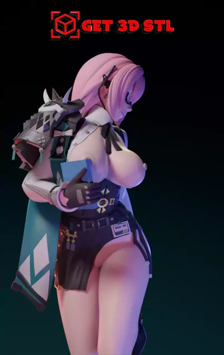 Tsukishiro Yanagi Zenless STL 3D Print Model