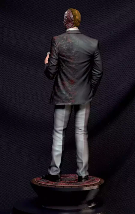 Two-Face Aaron Eckhart STL 3D Print Model