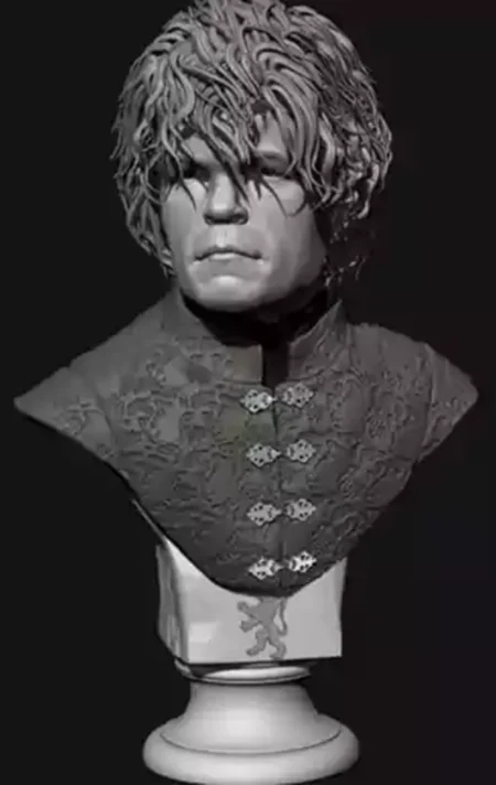 Tyrion Lannister Bust STL 3D Print Model