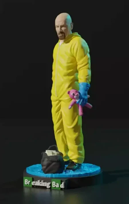 Walter White Breaking Bad STL 3D Print Model