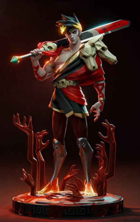 Zagreus STL 3D Print Model